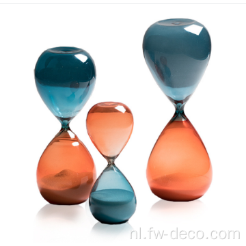 Groothandel met hoge borosilicaat Glass Sand Timer Glass Handlagram